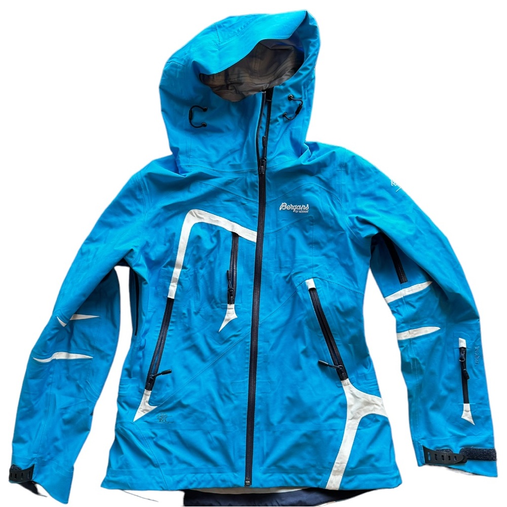 Bergans Ski Snowboard Shell Jacket Recco Isogaisa Lady Small Techcore Technical